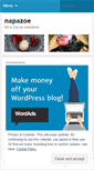 Mobile Screenshot of napazoe.wordpress.com