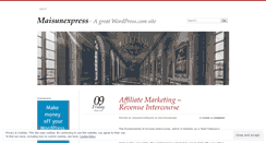 Desktop Screenshot of maisunexpress.wordpress.com