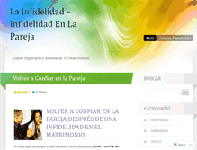 Tablet Screenshot of lainfidelidadenlapareja.wordpress.com