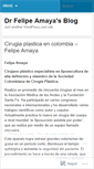Mobile Screenshot of drfelipeamaya.wordpress.com