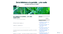 Desktop Screenshot of alapantalla2.wordpress.com
