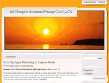 Tablet Screenshot of 365thingstodoaroundoc.wordpress.com