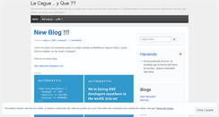 Desktop Screenshot of lacague.wordpress.com