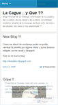 Mobile Screenshot of lacague.wordpress.com