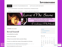 Tablet Screenshot of lovemesane.wordpress.com