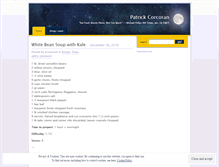 Tablet Screenshot of pcorcoran.wordpress.com