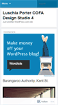 Mobile Screenshot of cofadesignstudio4.wordpress.com