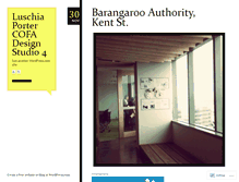 Tablet Screenshot of cofadesignstudio4.wordpress.com