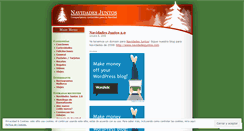 Desktop Screenshot of navidadesjuntos.wordpress.com