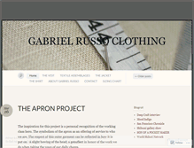 Tablet Screenshot of gabrielrusso.wordpress.com