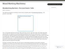 Tablet Screenshot of markfieldwoodworkingmachinery.wordpress.com