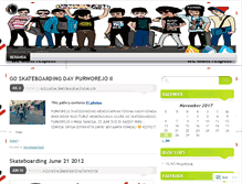 Tablet Screenshot of adrenalineskateboarding.wordpress.com