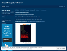 Tablet Screenshot of managedbuysell.wordpress.com
