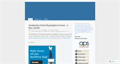 Desktop Screenshot of cpsjournal.wordpress.com