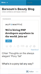 Mobile Screenshot of barsoum.wordpress.com