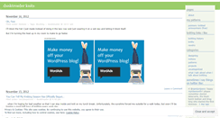Desktop Screenshot of dusktreaderknits.wordpress.com