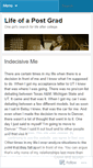 Mobile Screenshot of lifeofapostgrad.wordpress.com