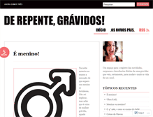 Tablet Screenshot of derepentegravidos.wordpress.com