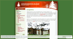 Desktop Screenshot of konigsleiten.wordpress.com