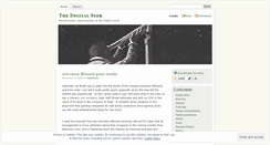 Desktop Screenshot of digitalseer.wordpress.com