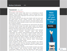 Tablet Screenshot of budayaindonesia.wordpress.com