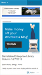 Mobile Screenshot of cotuitlibrary.wordpress.com