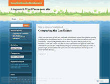 Tablet Screenshot of itsmyfirsttimeelectionday2012.wordpress.com
