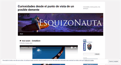 Desktop Screenshot of esquizonauta.wordpress.com