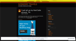 Desktop Screenshot of economictravels.wordpress.com