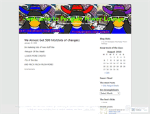 Tablet Screenshot of penguinpowerlounge.wordpress.com