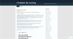 Desktop Screenshot of bcaching.wordpress.com