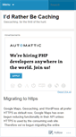 Mobile Screenshot of bcaching.wordpress.com