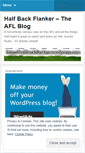 Mobile Screenshot of halfbackflanker.wordpress.com