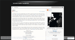 Desktop Screenshot of iampapicaliente.wordpress.com
