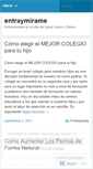 Mobile Screenshot of entraymirame.wordpress.com