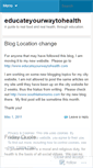 Mobile Screenshot of educateyourwaytohealth.wordpress.com