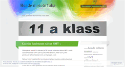 Desktop Screenshot of hmt2010.wordpress.com