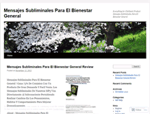 Tablet Screenshot of blogmensajessubliminales.wordpress.com