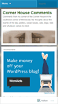 Mobile Screenshot of cornerhousecomments.wordpress.com