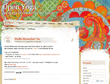 Tablet Screenshot of openyoga.wordpress.com