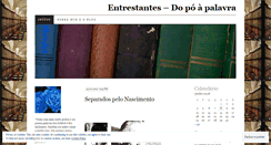 Desktop Screenshot of entrestantes.wordpress.com