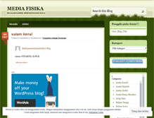 Tablet Screenshot of mediafisika.wordpress.com