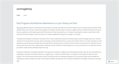 Desktop Screenshot of cortnegibney.wordpress.com