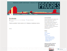 Tablet Screenshot of progresdyplom.wordpress.com