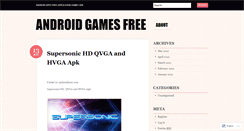 Desktop Screenshot of androidfreegames.wordpress.com