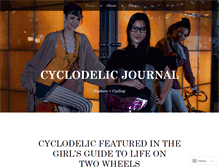 Tablet Screenshot of cyclodelic.wordpress.com