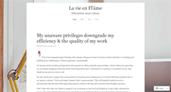 Desktop Screenshot of enflame.wordpress.com
