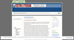 Desktop Screenshot of estrategiamagazine.wordpress.com