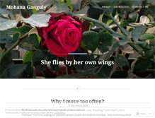 Tablet Screenshot of mohanagirlonthemove.wordpress.com
