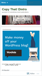 Mobile Screenshot of copythatdistro.wordpress.com